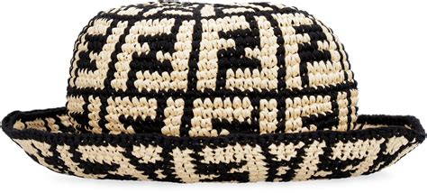 fendi straw hat